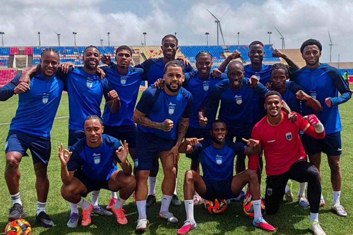 team photo for Cape Verde